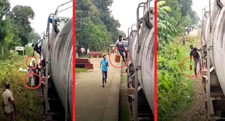 রাজশাহীতে চলন্ত ট্রেন থেকে তেল চুরির ঘটনায় তদন্ত কমিটি