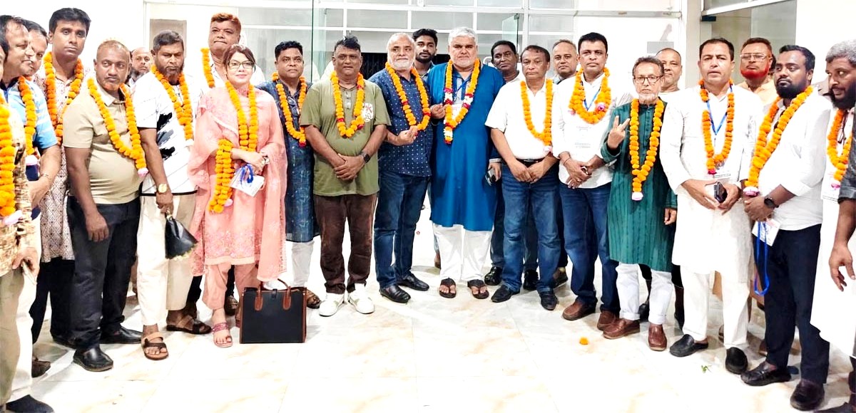 খুলনা জেলা ক্রীড়া সংস্থার নির্বাচনে সম্মিলিত ক্লাব ঐক্য পরিষদ প্যানেলের নিরঙ্কুশ জয়