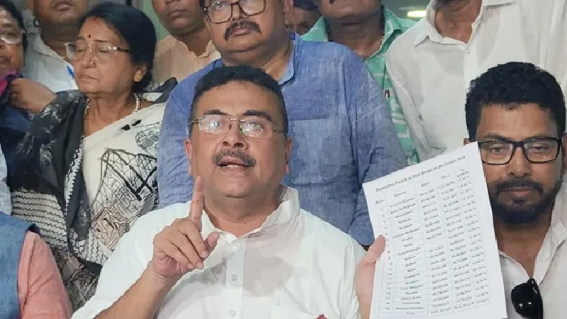 পশ্চিমবঙ্গে ‘বাংলা হিন্দু হোমল্যান্ড’ দাবি : কথিত বাংলাদেশিমুক্ত রাজ্য গড়ার ডাক শুভেন্দু অধিকারী