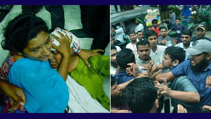 নারী শিক্ষার্থীকে লাথি, ছাত্রশিবির যা বলছে