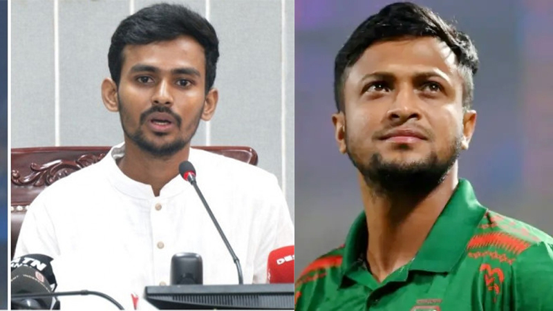উপদেষ্টা আসিফ মাহমুদ ও সাকিবের পাল্টাপাল্টি পোস্ট