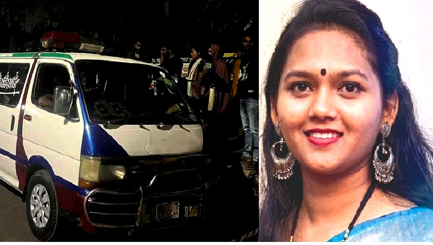 প্রাইভেটকারের ধাক্কায় খুবি শিক্ষার্থী মৌমিতা নিহত