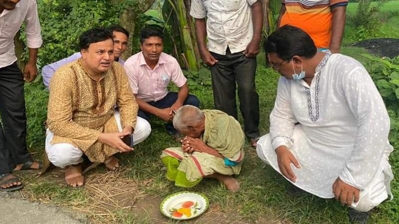 ছেলে মাকে দিয়ে ভিক্ষা করান, আজীবনের দায়িত্ব নিলেন সংসদ সদস্য